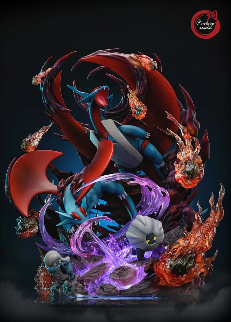 Fantasy Studio Pokemon GX-EVO Salamence Family | One Piece Treasure GK