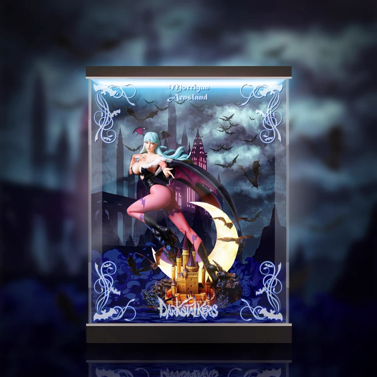 TE STUDIO Darkstalkers Morrigan Dust Proof Display Case